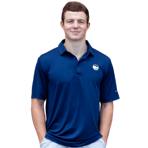 Georgia Southern Columbia Polo with Academin Logo