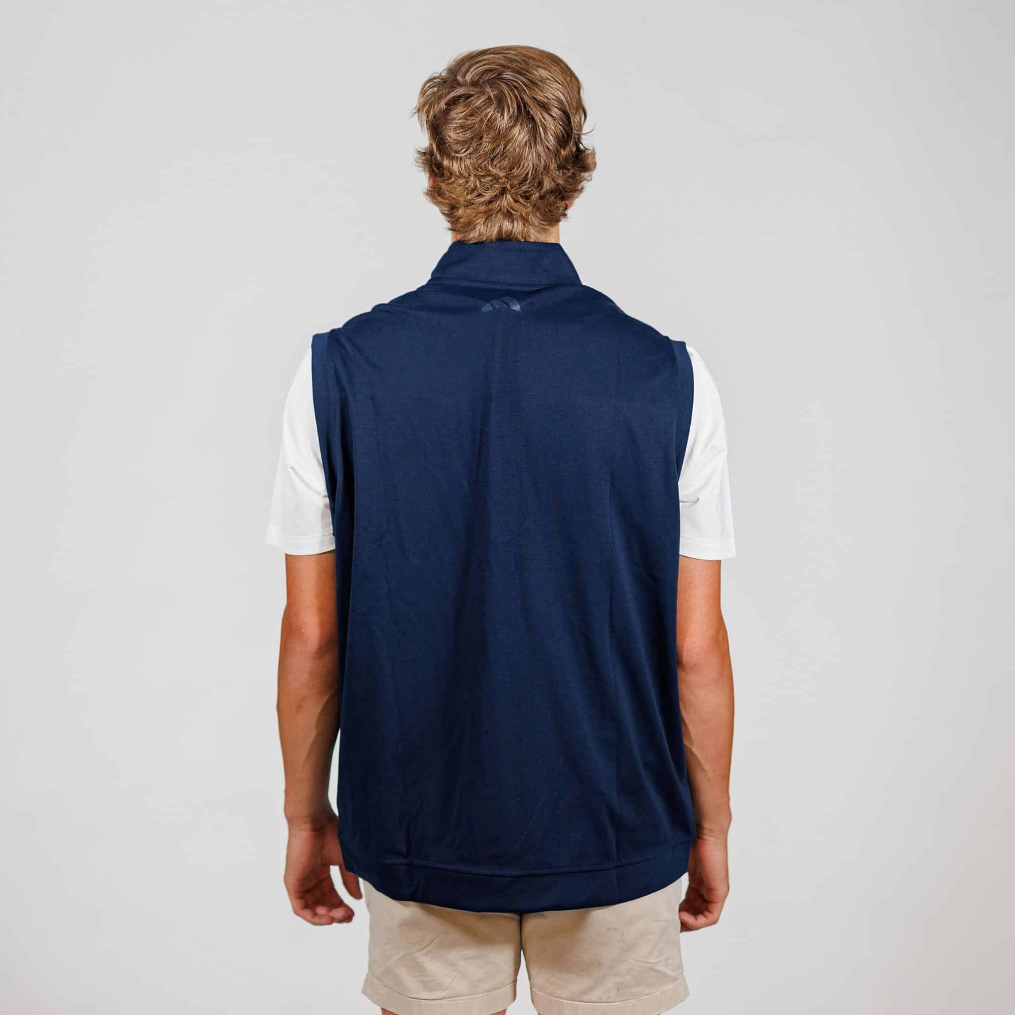 Georgia Southern adidas Evelvated 1/4 Zip Pullover Vest with
