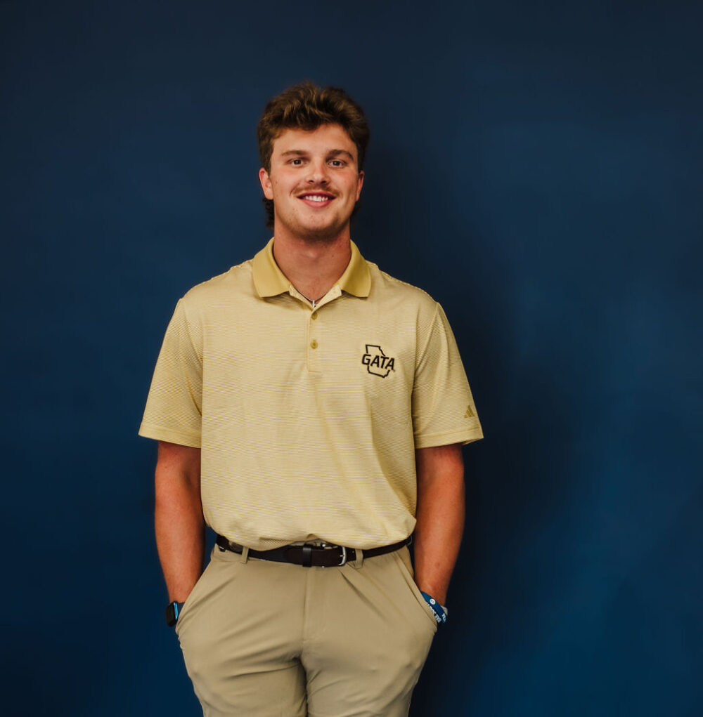 Georgia Southern Ottoman adidas Polo with GATA State - Image 3
