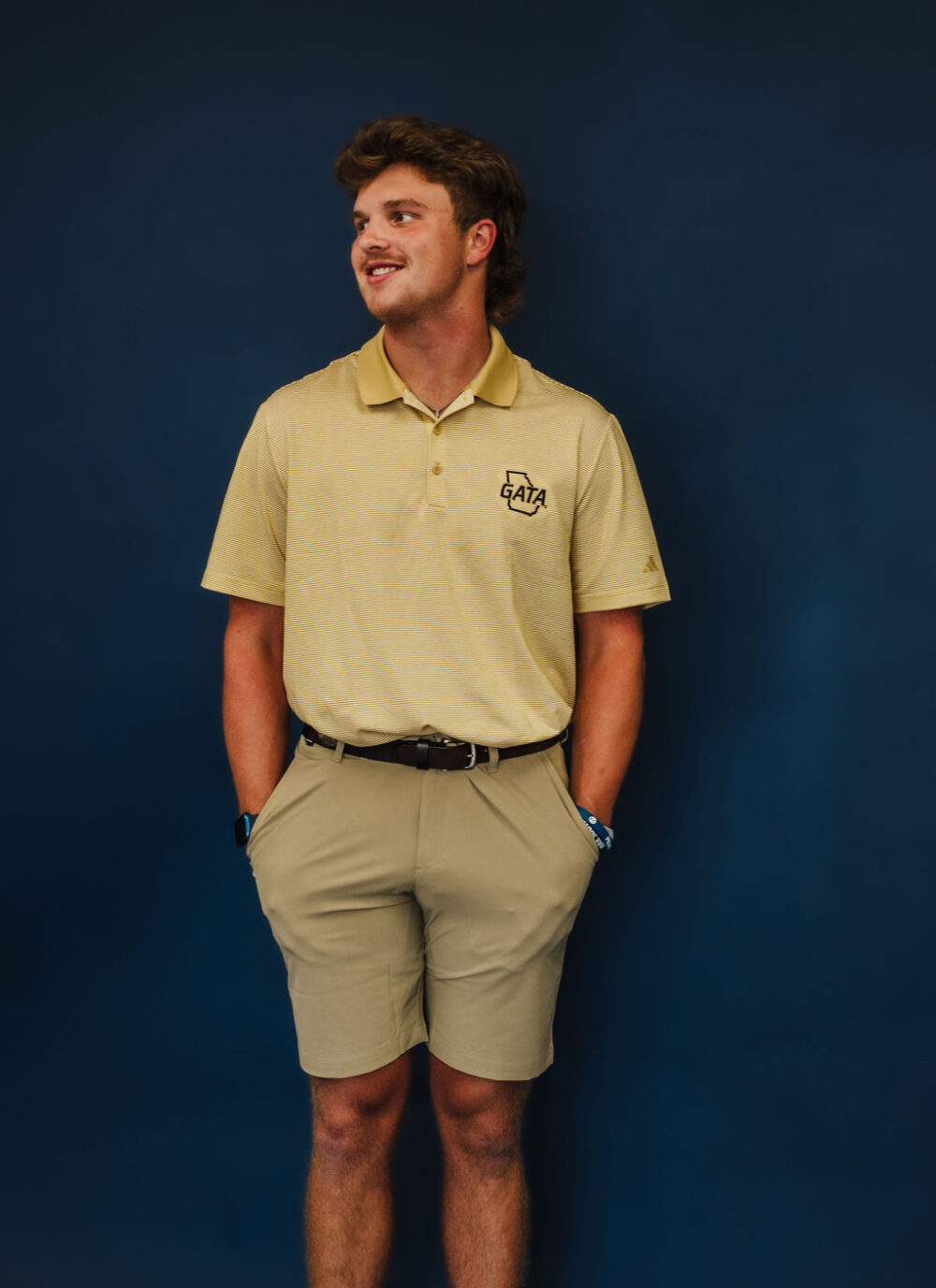 Georgia Southern Ottoman adidas Polo with GATA State